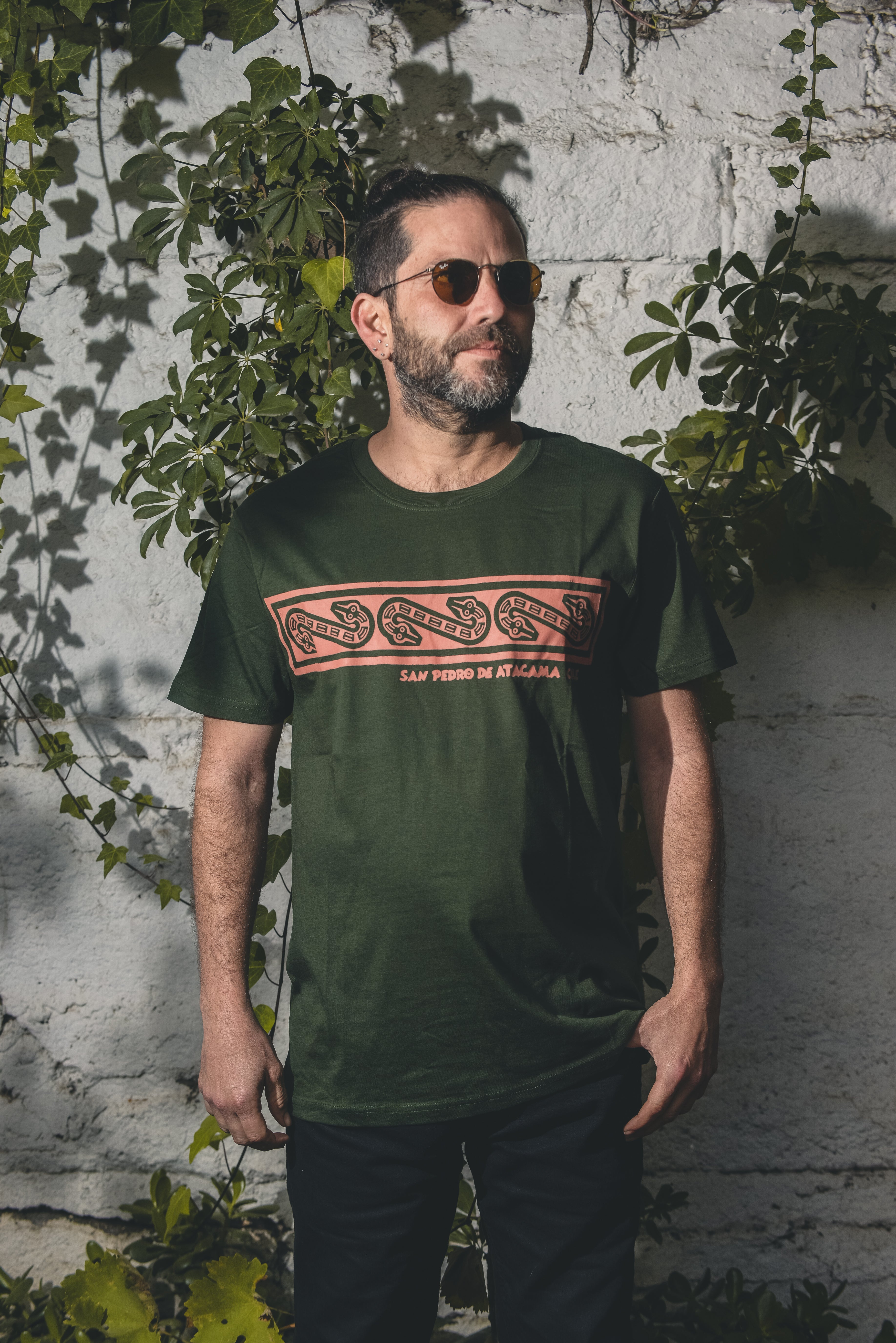 Polera Serpiente San Pedro de Atacama – diseño con arte precolombino