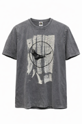 Polera gris  Acid Wash cóndor – diseño simbólico inspirado en los Andes