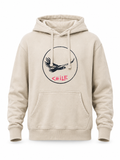 Polerón beige cóndor de Chile – diseño original inspirado en aves andinas