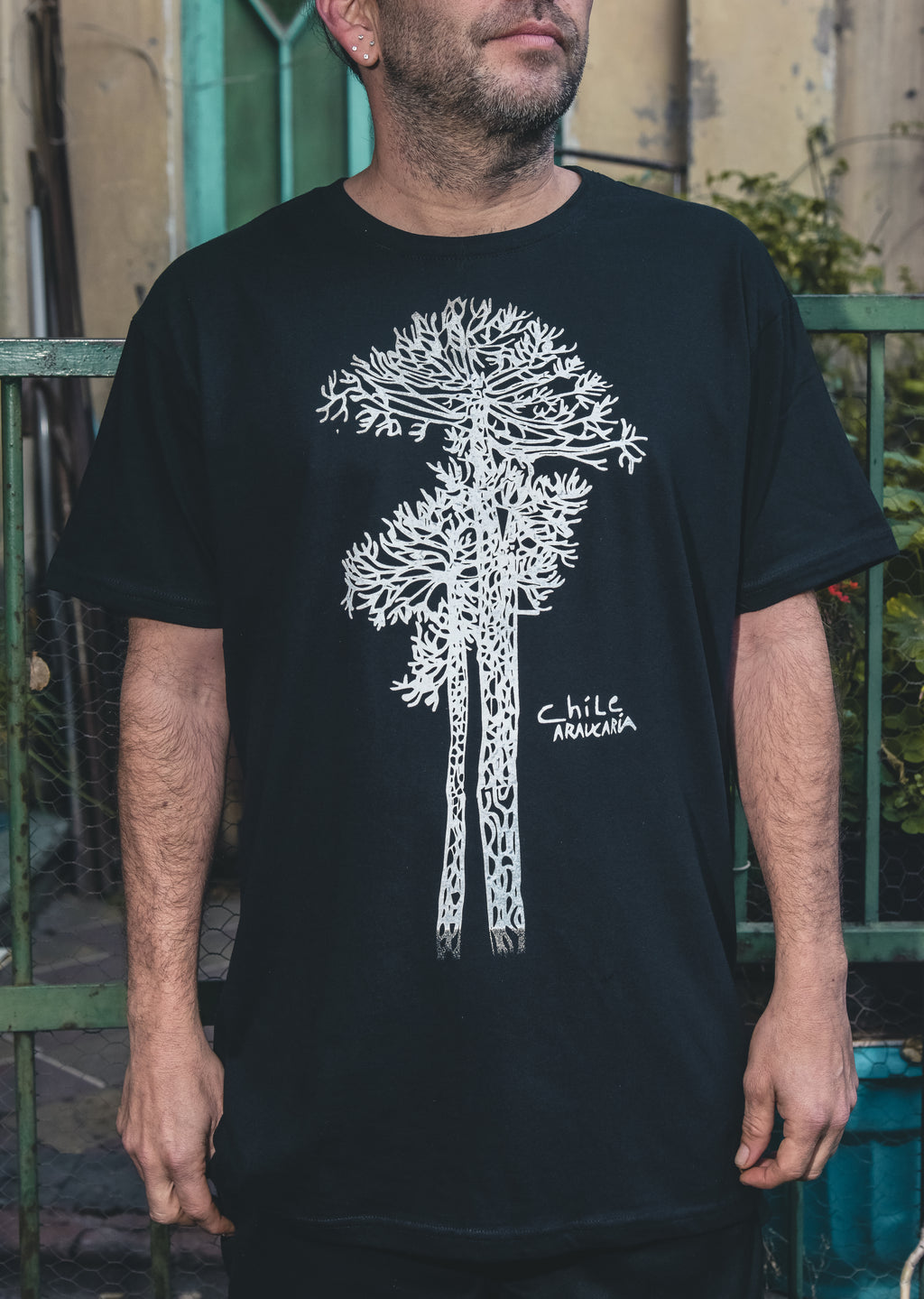 Polera Araucaria – diseño inspirado en los bosques del sur de Chile