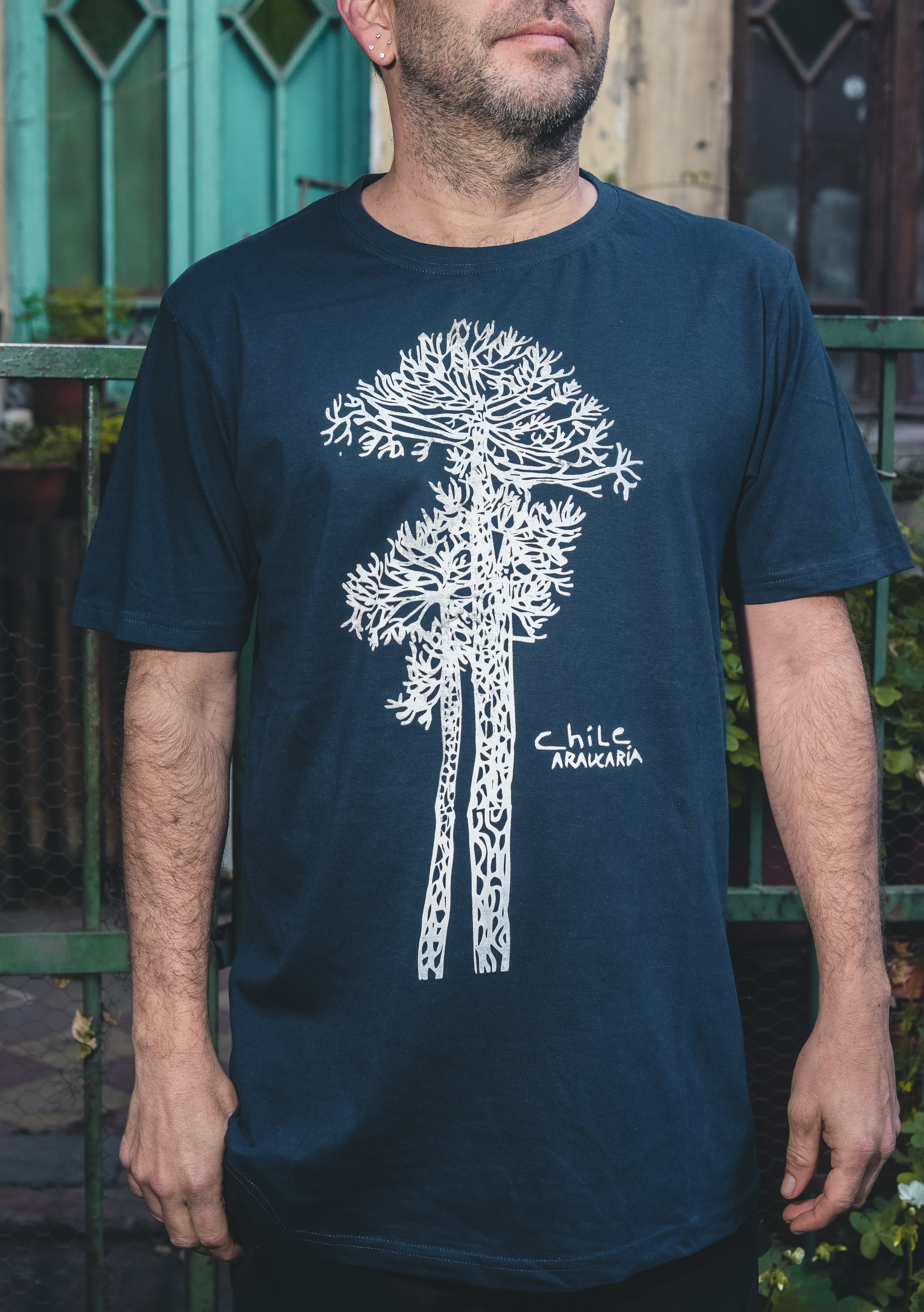 Polera Araucaria – diseño inspirado en los bosques del sur de Chile