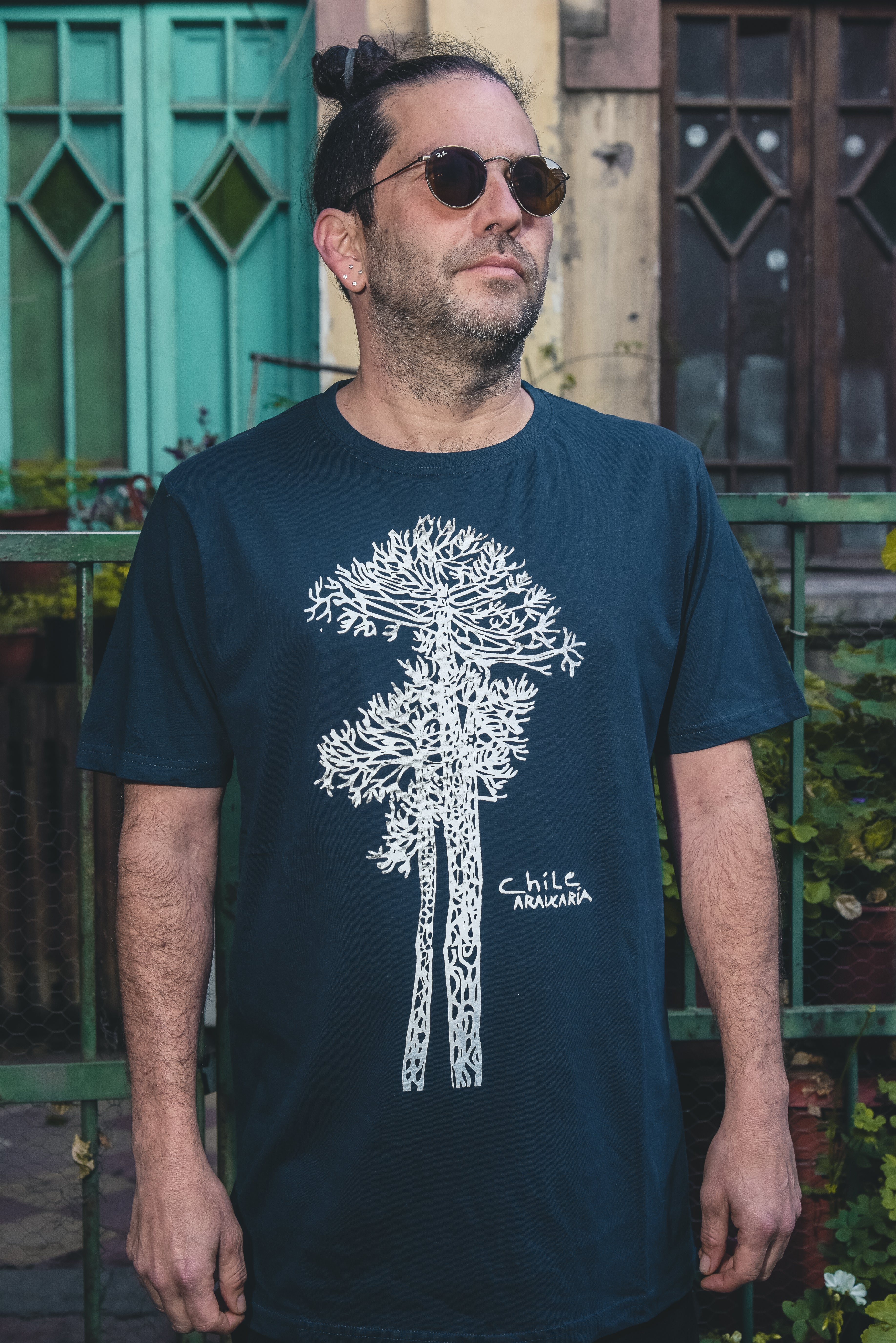 Polera Araucaria – diseño inspirado en los bosques del sur de Chile